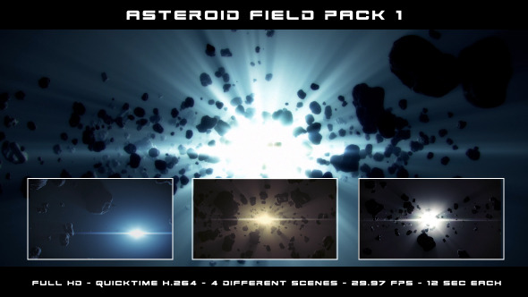 Asteroid Field Pack 1