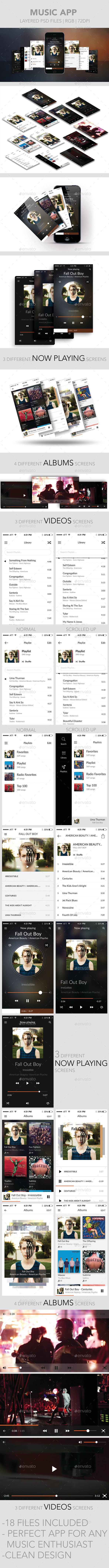 Music App - Web Elements
