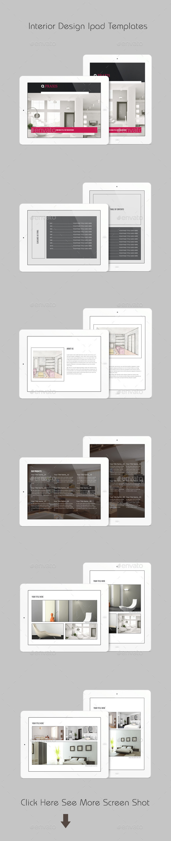 Interior Design Ipad Templates - ePublishing