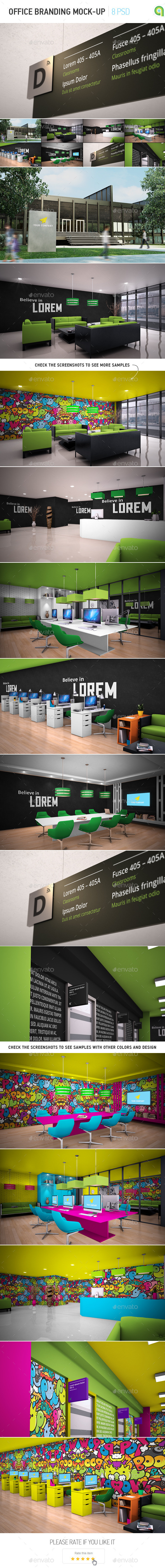 Office Branding Mock-up - Logo Product Mock-Ups