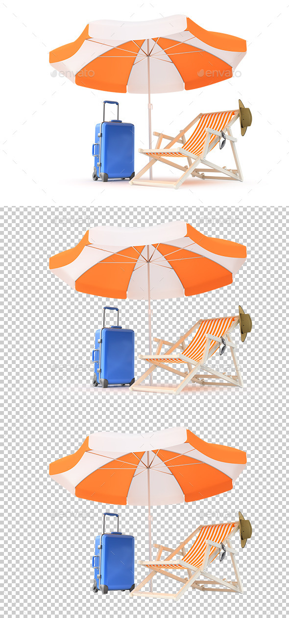 The Rest Place of a Selfish Men - Objects 3D Renders