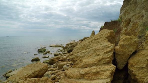 Rocky Cliff by the Sea alt