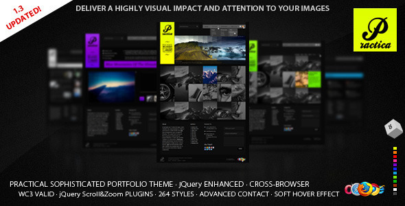 Practica Portfolio - ThemeForest 143534