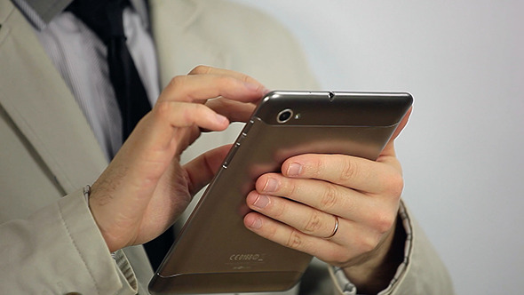 Businessman With Pad