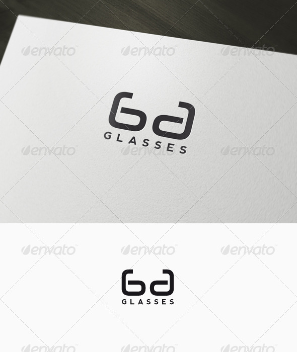 Glasses - Lenses Logo - Letters Logo Templates