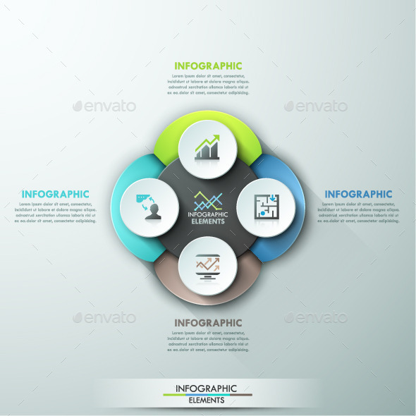 Modern Infographic Paper Template - Infographics