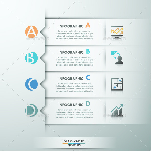 Modern Infographics Paper Template - Infographics