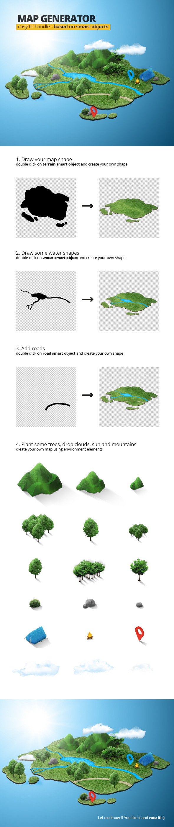 Easy Map Generator - Utilities Actions