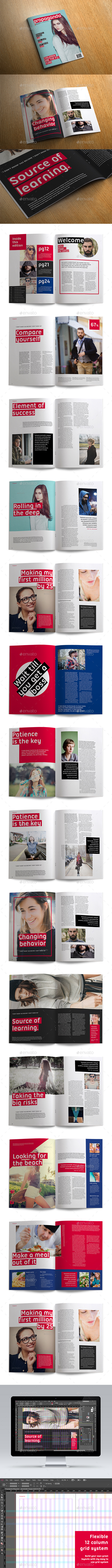 Propaganda Magazine - Magazines Print Templates