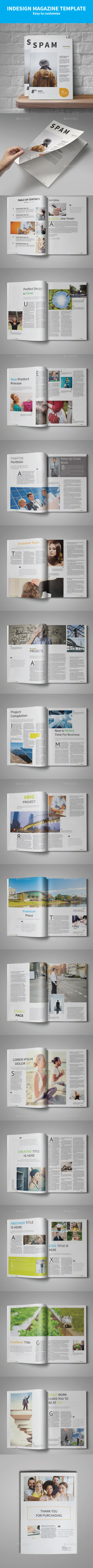 Spam Multipurpose - Magazines Print Templates