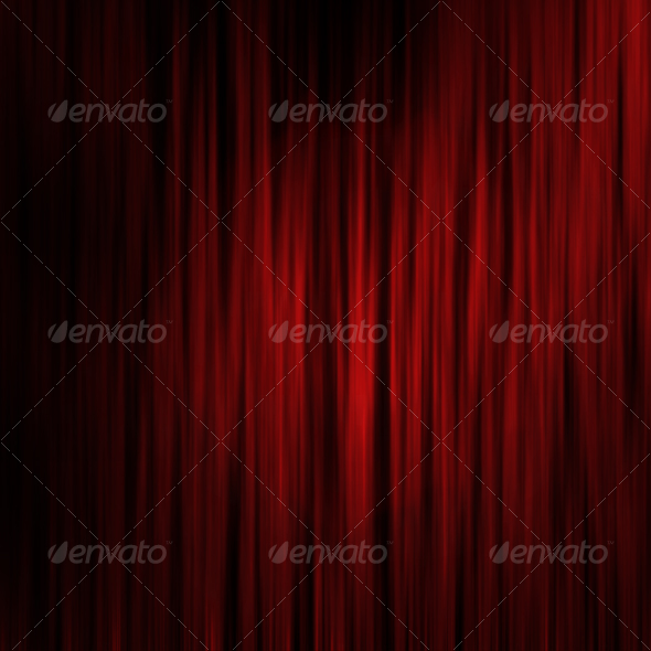 Theater Curtains effect background - Fabric Textures