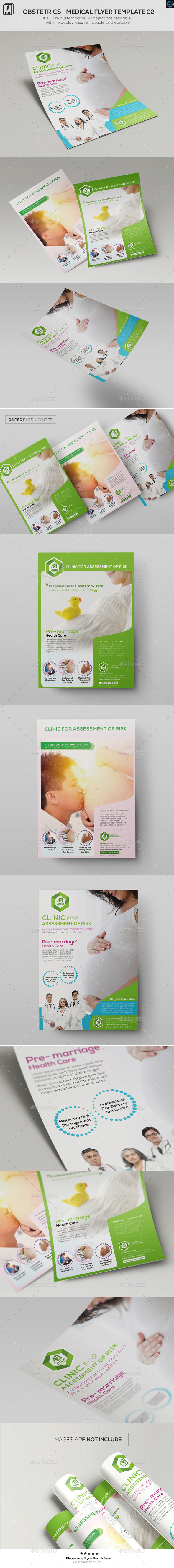 Obstetrics-Medical Flyer Template 02 - Corporate Flyers