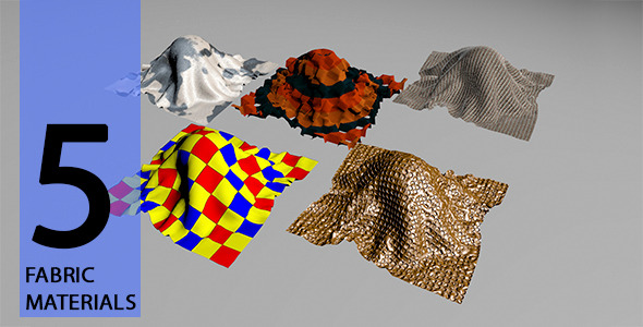 Fabric Materials - 3Docean 11734915