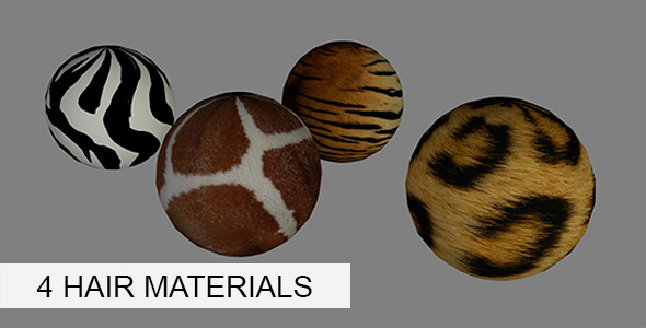 Hair Materials - 3Docean 11735235