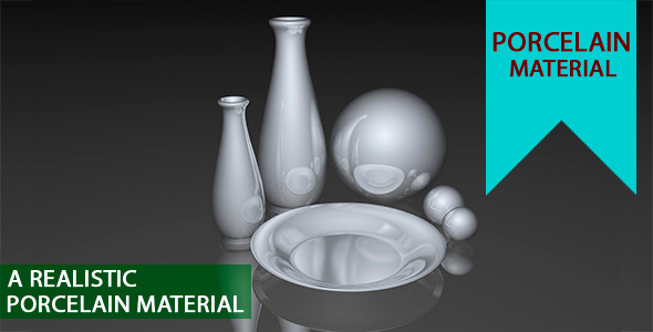 Porcelain Material - 3Docean 11735257