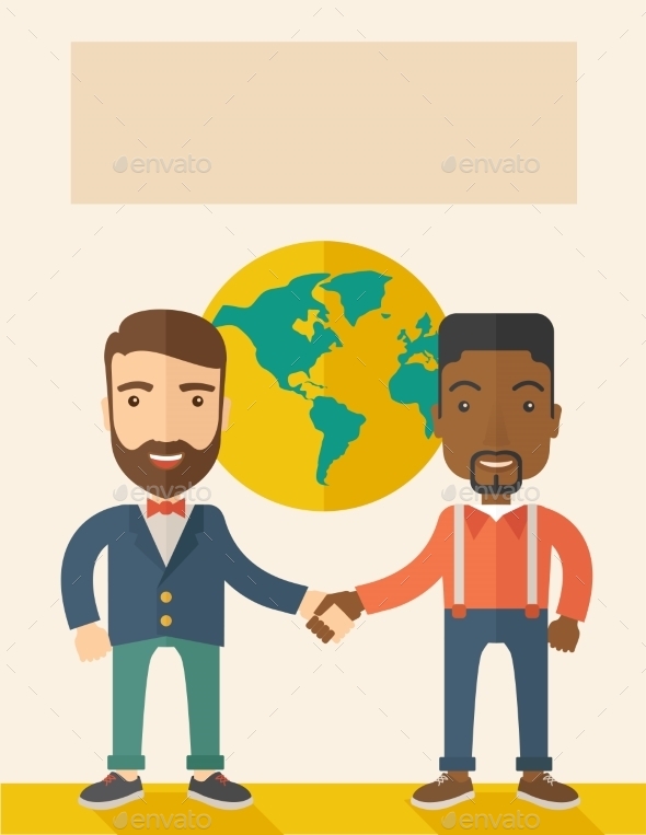 Guys Handshaking - Concepts Business