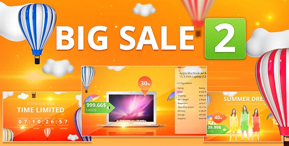 Big Sale 2 | Marketing Tool