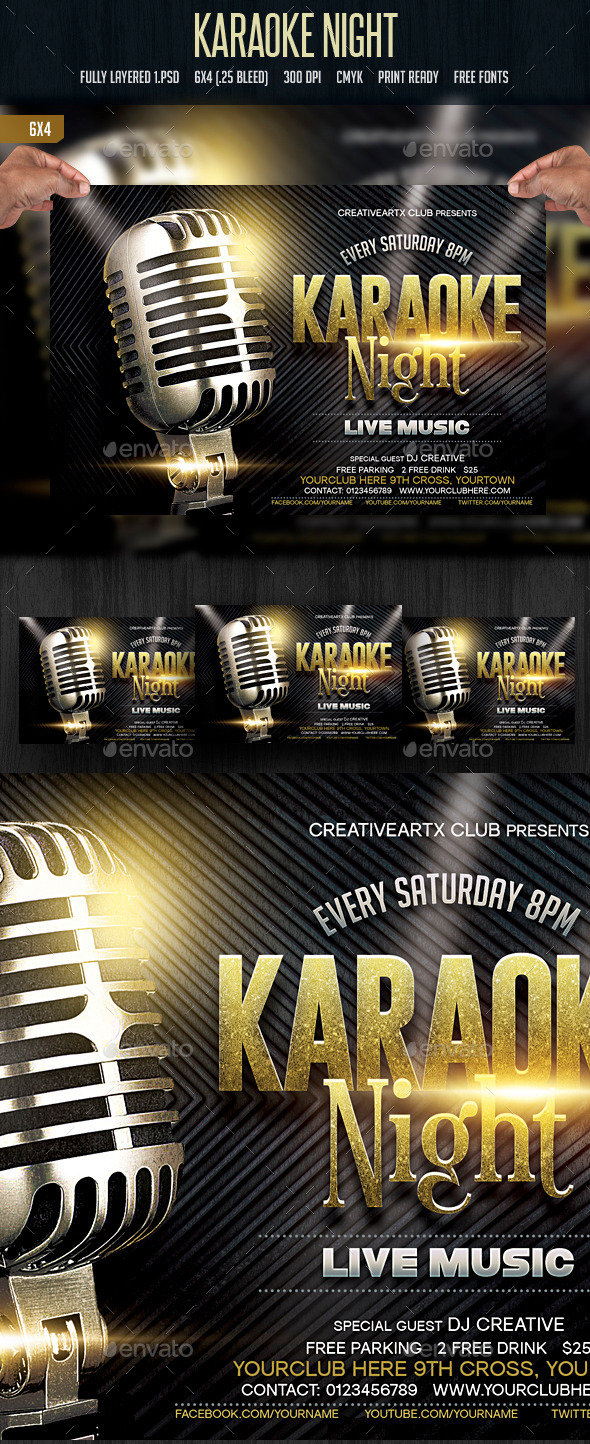 Karaoke Night - Clubs & Parties Events