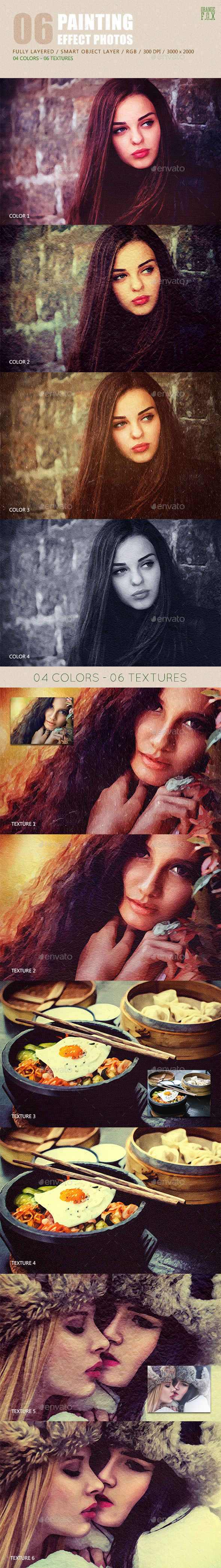 06 Painting Effect Photos - Artistic Photo Templates