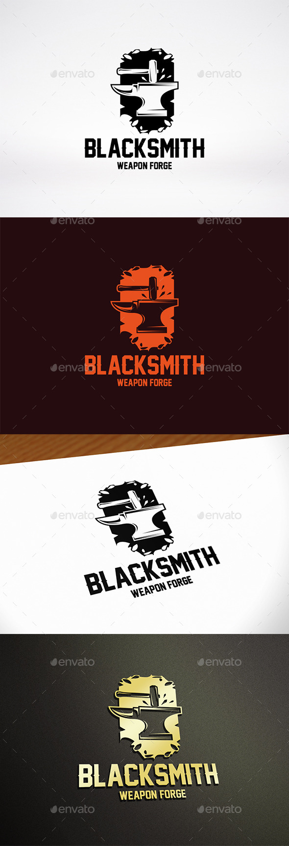 Blacksmith Logo Template - Objects Logo Templates