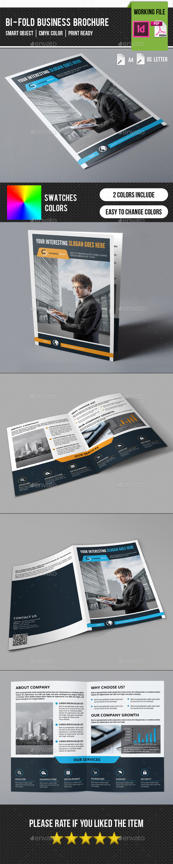 Corporate Bifold Brochure-V255 - Corporate Brochures