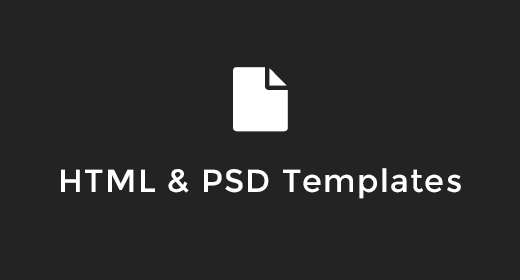 HTML & PSD Templates