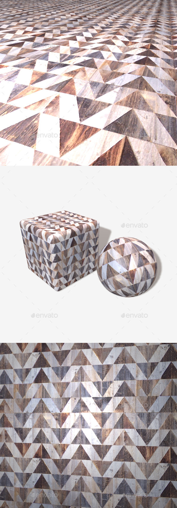 Wooden Pattern Tile - 3Docean 11756600