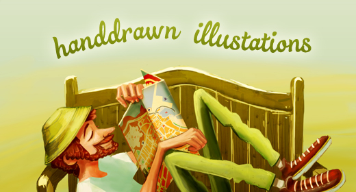 handdrawn illustrations