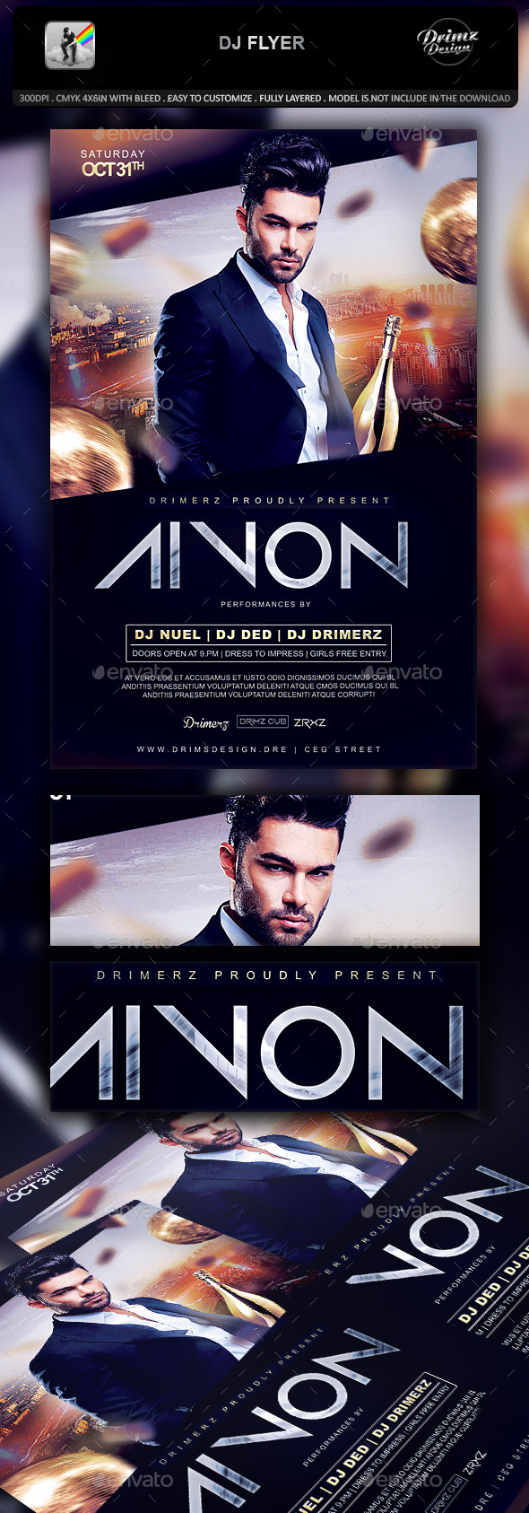 DJ Flyer - Events Flyers