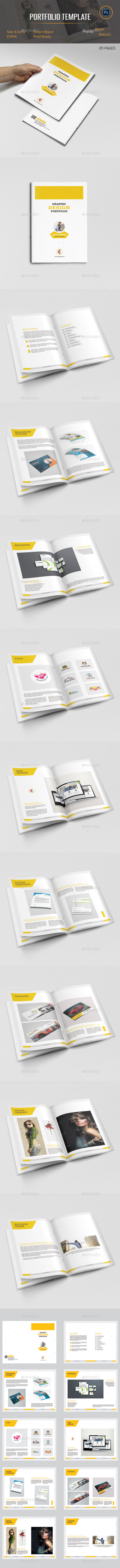 Portfolio Brochure Template - Portfolio Brochures