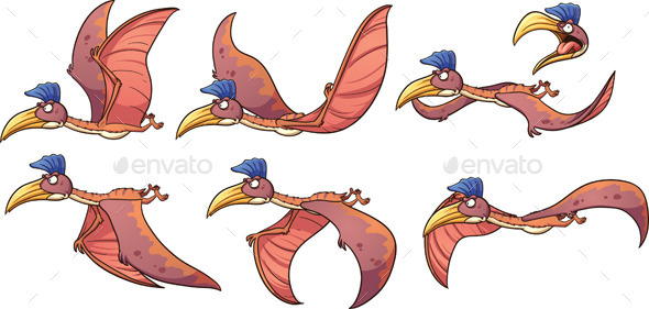 Cartoon Dinosaur - Animals Characters
