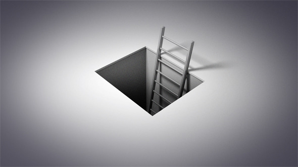 A Ladder Leading From Underground (2-Pack)