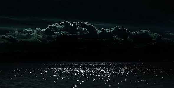 Moonlight on Clouds and Sea 2