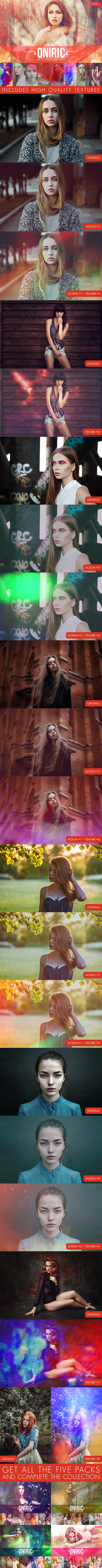 Oniric Actions and Textures Vol.1 - Photo Effects Actions