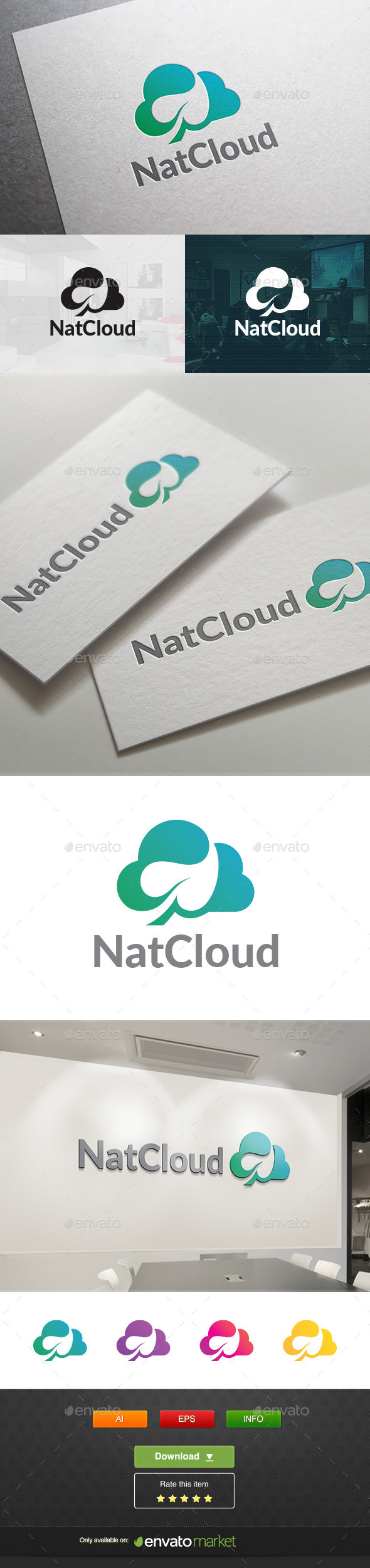 Natcloud - Objects Logo Templates