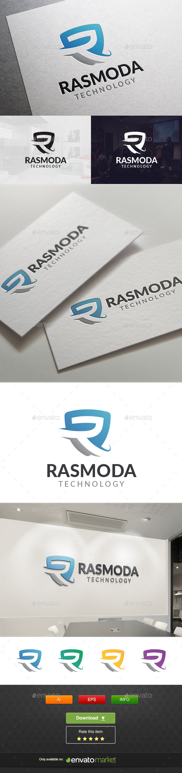 Rasmoda - Letters Logo Templates