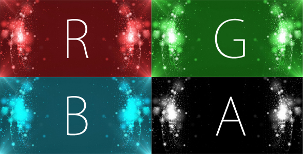 Spinning Galaxies (RGB + Alpha)