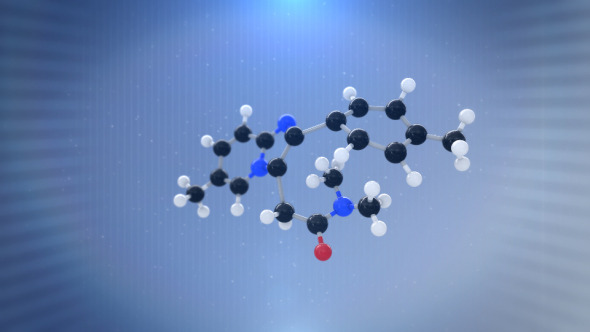 3D  Molecule (Zolpidem)