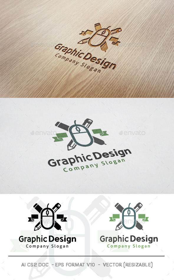 Graphic Design Logo - Objects Logo Templates