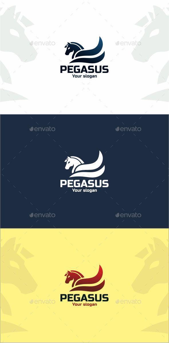 Pegasus - Animals Logo Templates