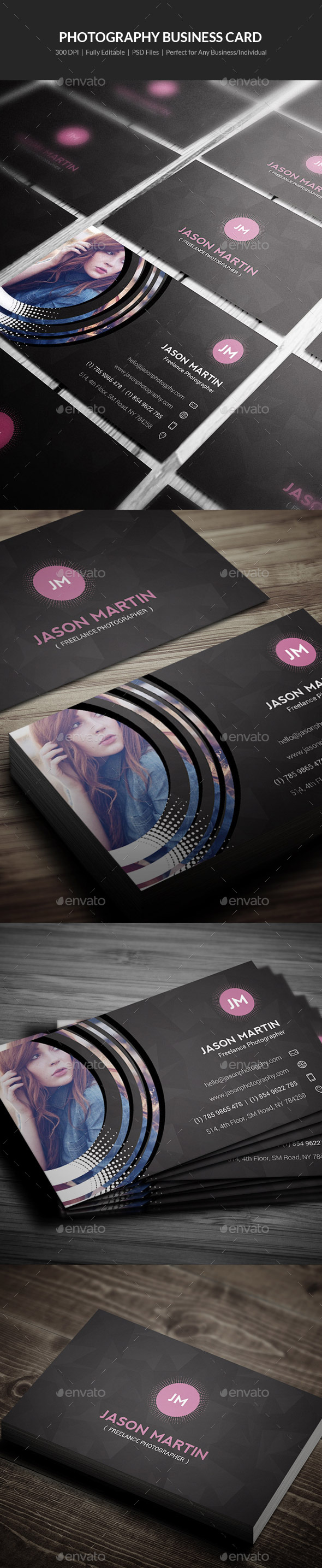 Photography Business Card - 12 - Creative Business Cards