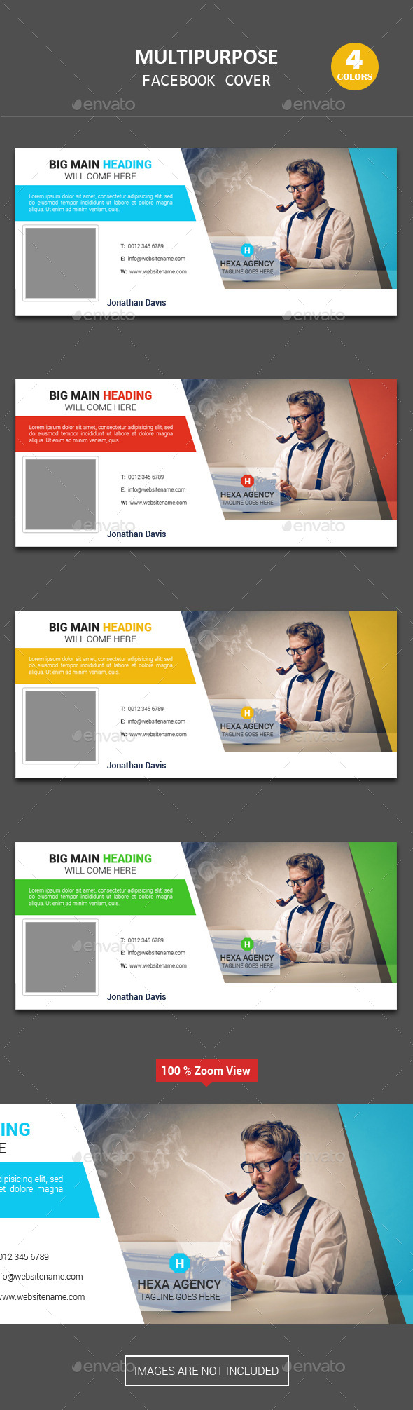 Multipurpose Facebook Cover - Facebook Timeline Covers Social Media