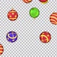 Falling Christmas Balls - Alpha - Loop - VideoHive Item for Sale