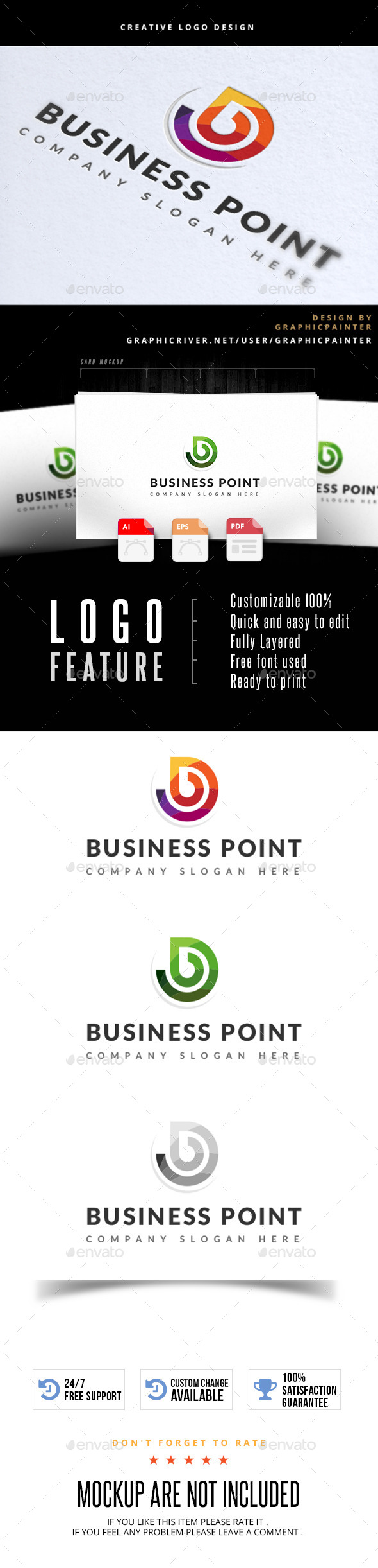 Business Point - Symbols Logo Templates