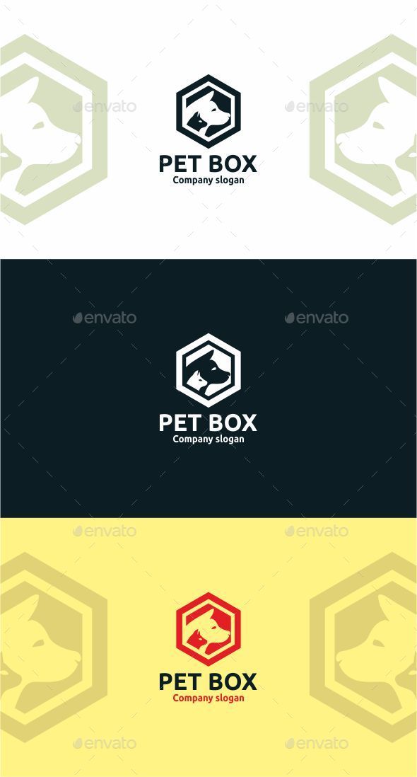 Pet Box - Animals Logo Templates