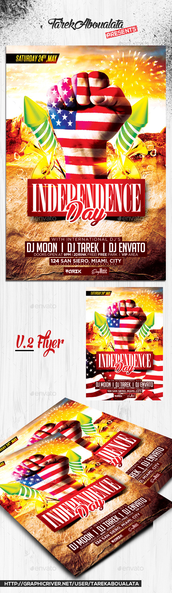Independence Day Flyer Template - Events Flyers