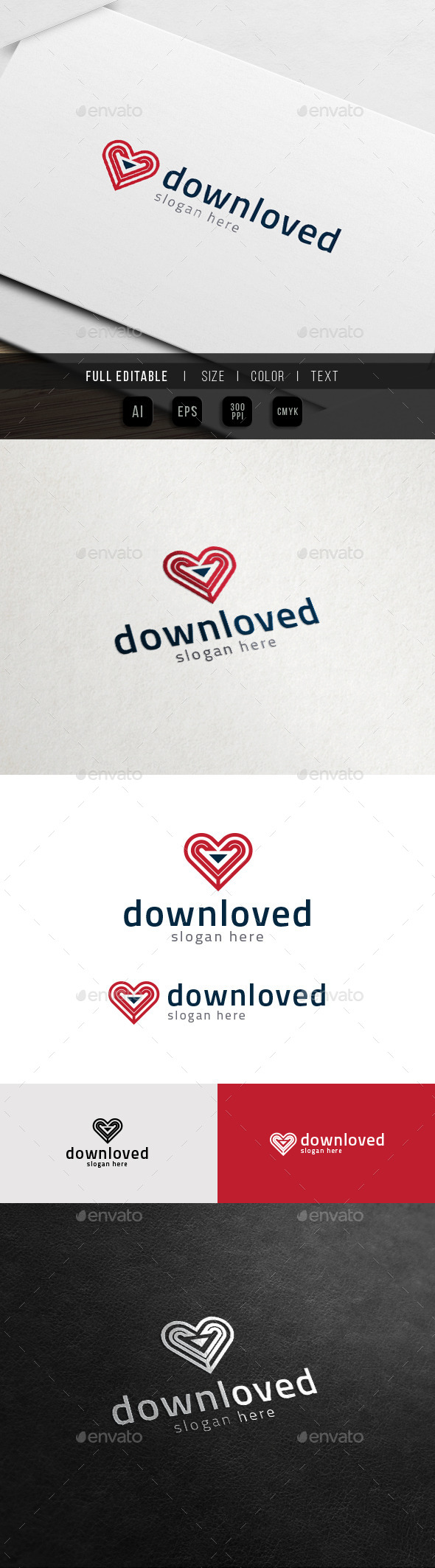 Download Heart - Share Love Logo - Symbols Logo Templates