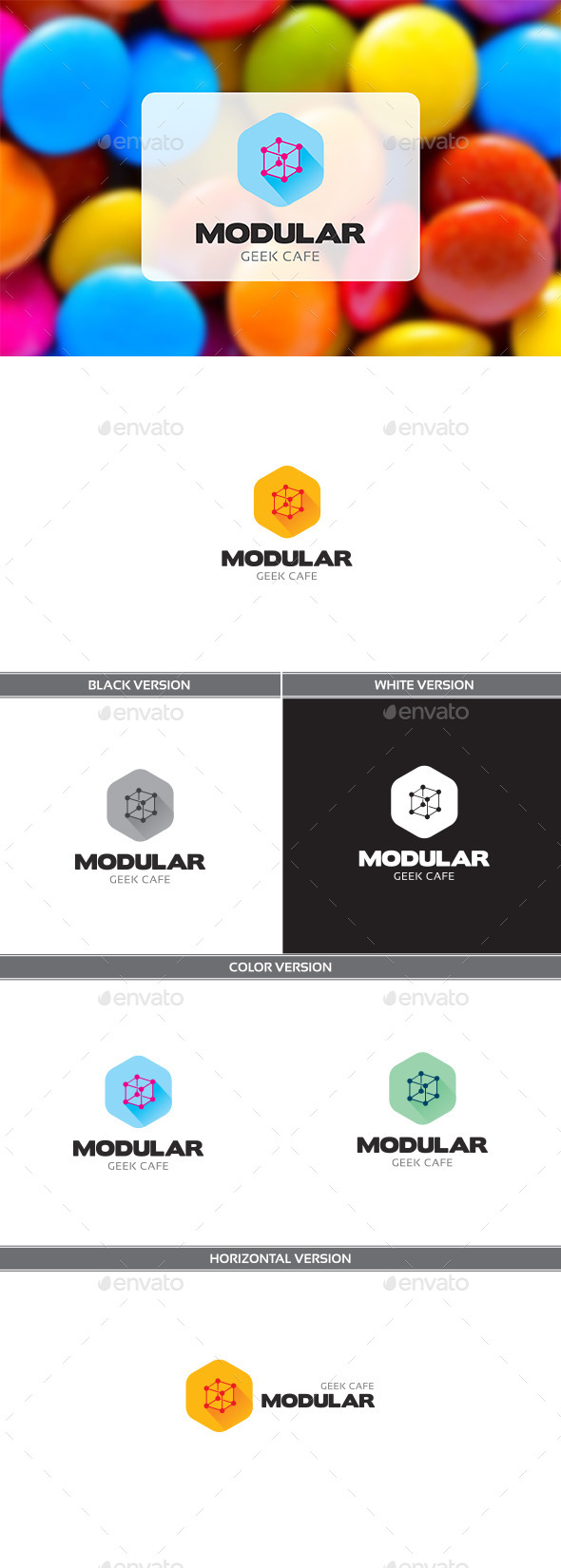 Modular - Vector Abstract