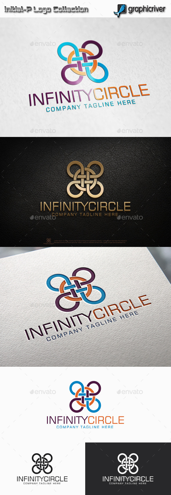 Infinity Circle Logo - Abstract Logo Templates