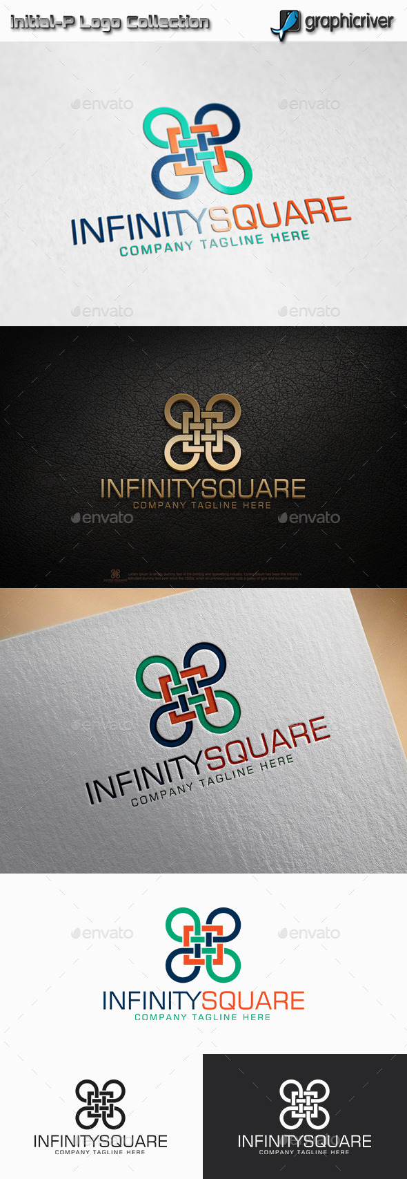Infinity square logo - Abstract Logo Templates